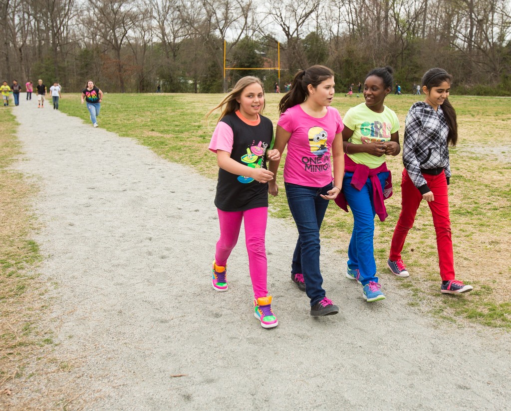 Kids Run RVA Belwood Elementary girls