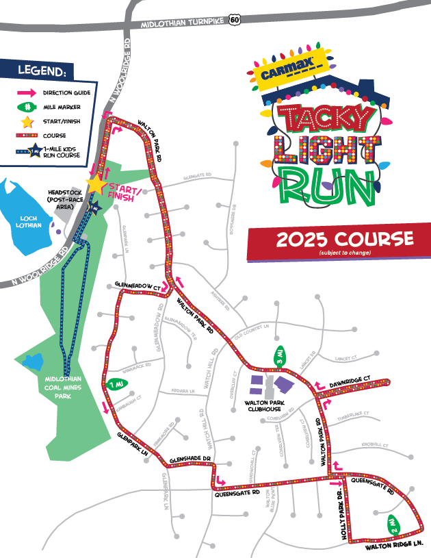 2025 CarMax Tacky Light Run Course