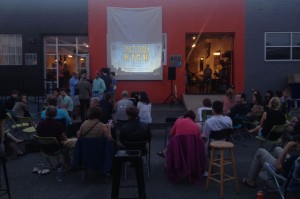 We wrapped up Bike Month at Richmond Cycling Corps' Richmond Bicycle Studio for outdoor screening of Singletrack High, a documentary about Northern California's high school mountain biking league.  They are working to start a high school mountain biking league in Richmond for Armstrong High School! 