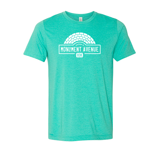 10k Men's T Shirt with Cobblestone Logo Sports Backers