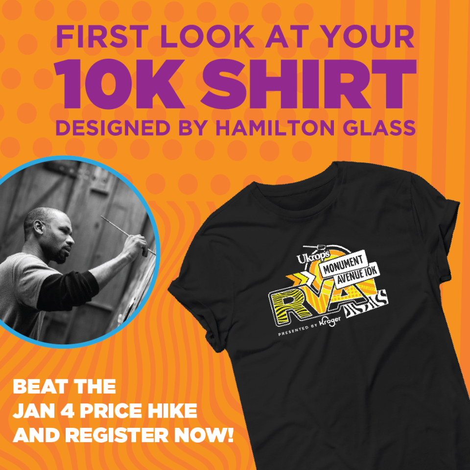 Ukrop’s Monument Avenue 10k unveils participant shirt, with design