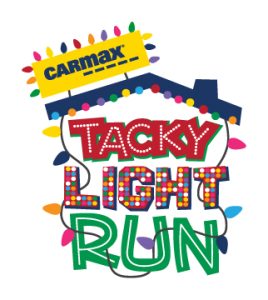 CarMax Tacky Light Run logo