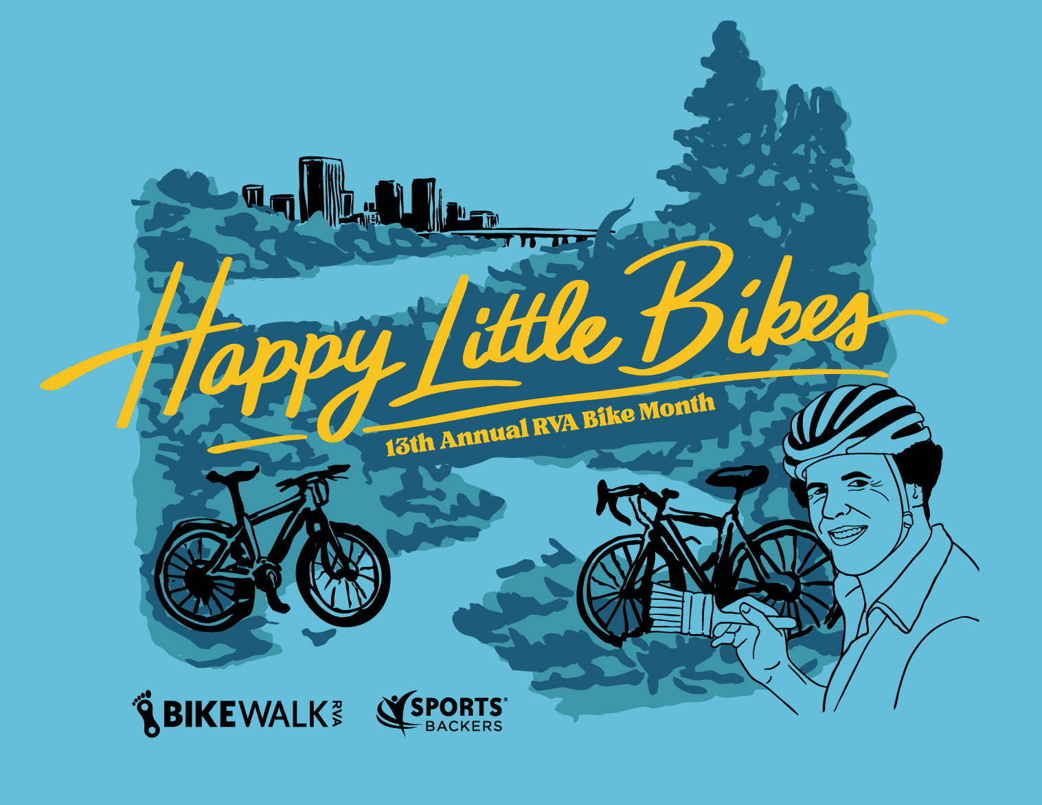 RVA Bike Month 2026 Launches with ‘Happy Little Bikes’ Theme, Pedaling into a Record-Breaking Year of Art, Advocacy, and Community Momentum